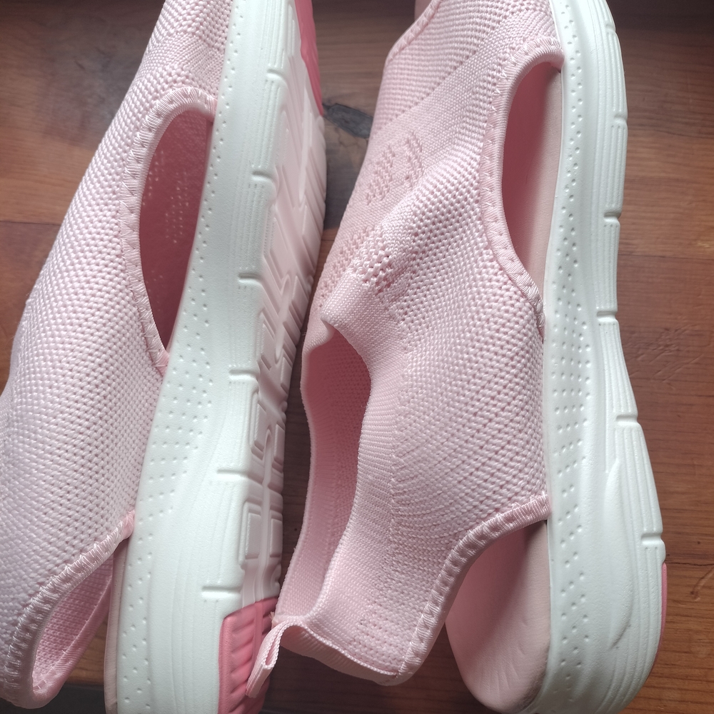 Women's Pink Slip-On Sandals Fits 9.5